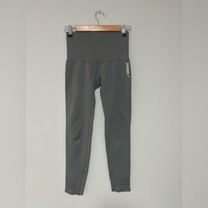 Gymshark Gray Seamless Energy Compressed Leggings